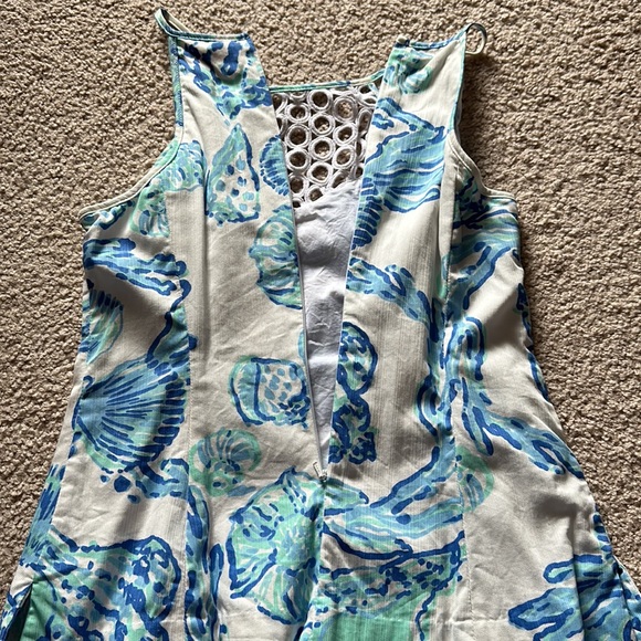 Gently Used Lilly Pulitzer Larina Resort Tank Size 4 in Barefoot Princess - Picture 8 of 8